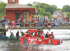 Cardboard boats return to Seneca