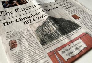 'Chronicle-Express' will close Sept. 14