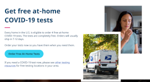 Free at-home COVID tests available now