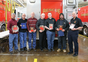Dundee Fire Department presents awards