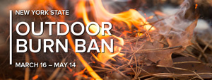 New York state burn ban starts March 16